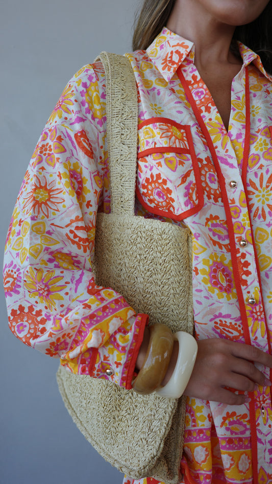 חליפת מכנס ברבדוס | כתום