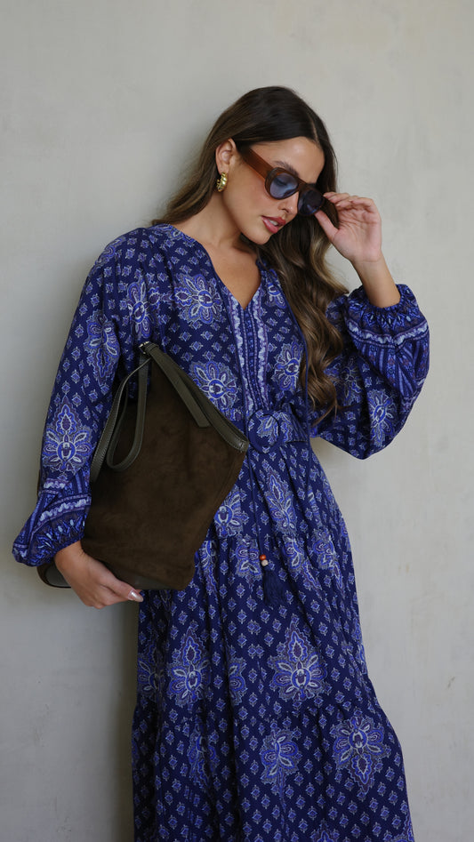 גלביה קומות פונפונים אוקסנה | כחול