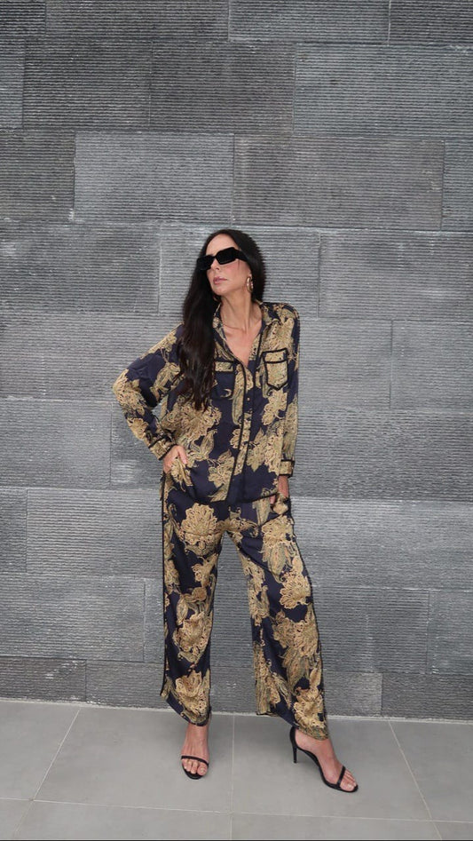 חליפת מכנס ברבדוס | שחור