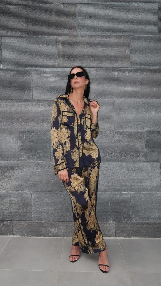 חליפת מכנס ברבדוס | שחור