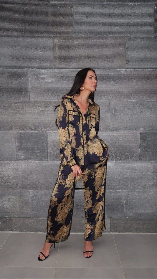 חליפת מכנס ברבדוס | שחור