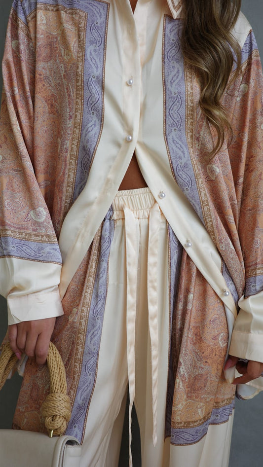 חליפת מכנס סנטה מוניקה | בז