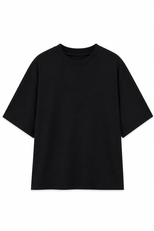 Oversized Essential T-Shirt - black