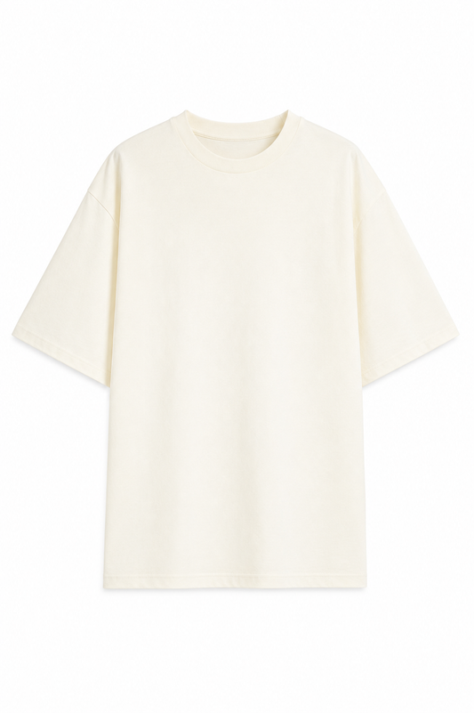 Oversized Essential T-Shirt - Butter Yellow
