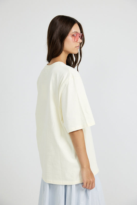 Oversized Essential T-Shirt - Butter Yellow