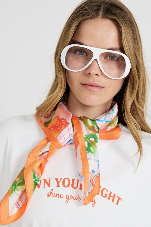 Own Your Light Oversized T-Shirt – White