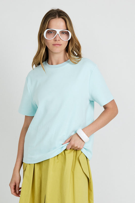 Premium Basic T-Shirt - Ice Blue