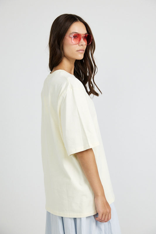 Oversized Essential T-Shirt - Butter Yellow