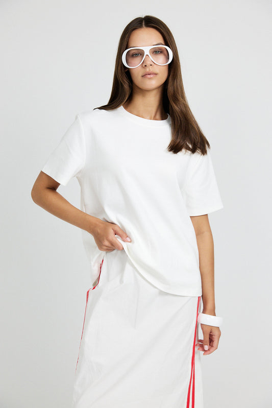 Premium Basic T-Shirt - white cream