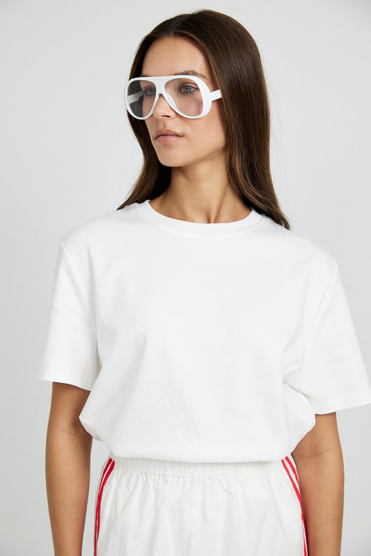 Premium Basic T-Shirt - white cream
