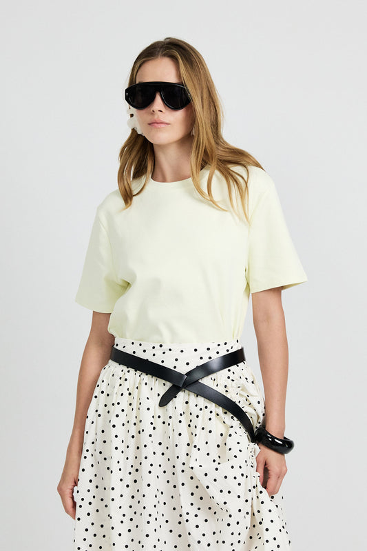Premium Basic T-Shirt - Butter Yellow