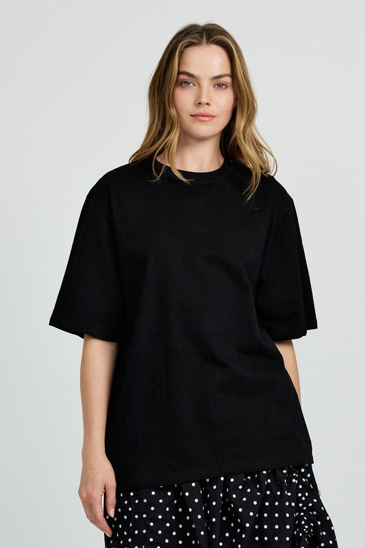 Oversized Essential T-Shirt - black