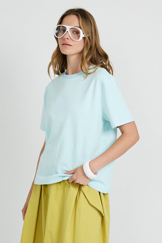 Premium Basic T-Shirt - Ice Blue