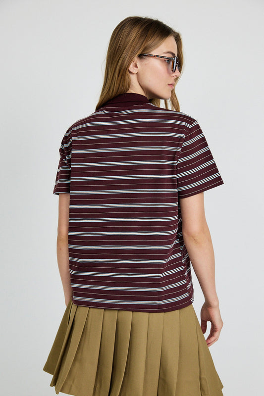 Pleated Cotton Tennis Skirt – Khaki