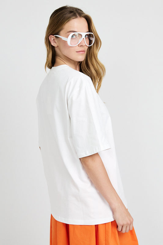 Own Your Light Oversized T-Shirt – White
