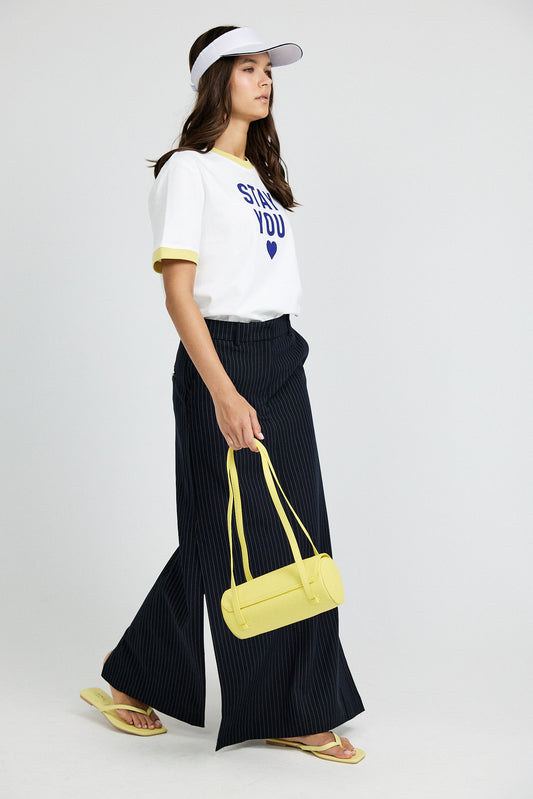 Urban Cargo Maxi  Skirt | black stripes