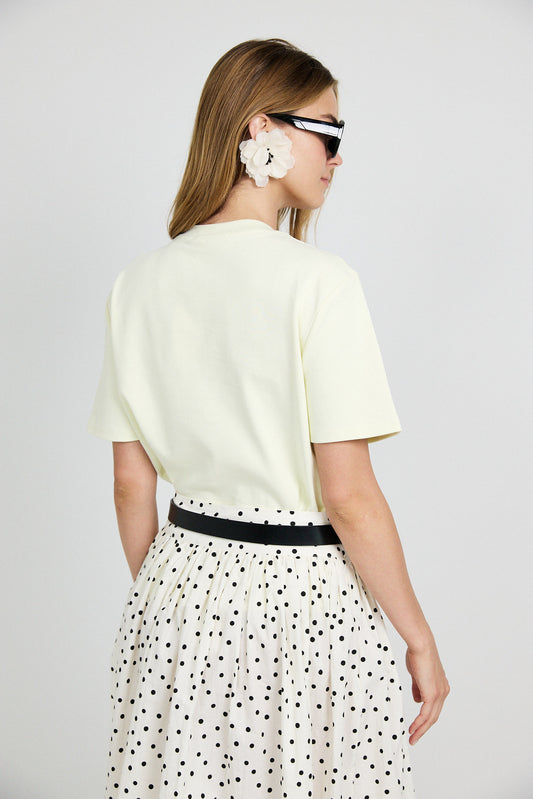 Premium Basic T-Shirt - Butter Yellow