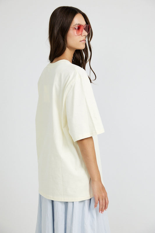 Oversized Essential T-Shirt - Butter Yellow