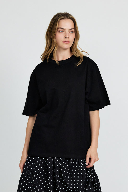 Oversized Essential T-Shirt - black