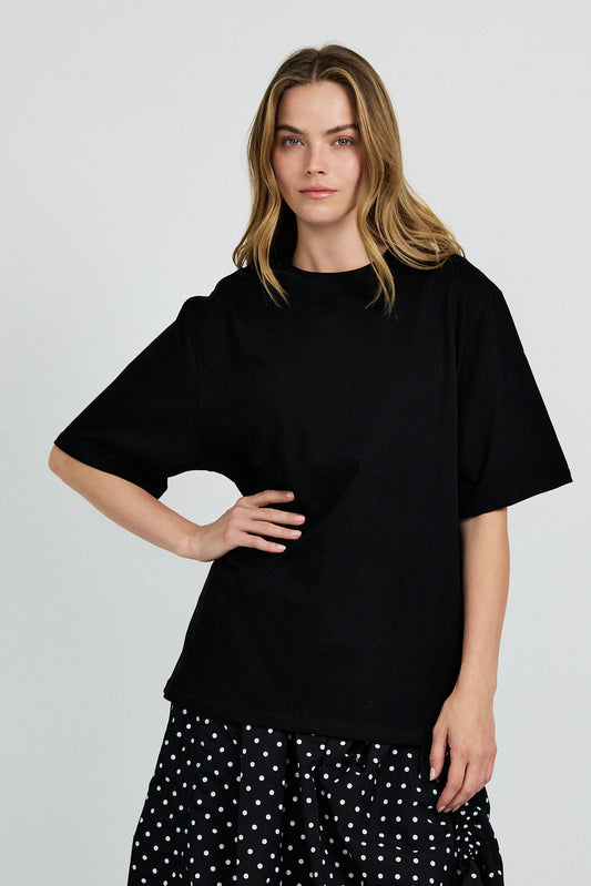 Oversized Essential T-Shirt - black
