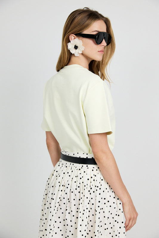Premium Basic T-Shirt - Butter Yellow