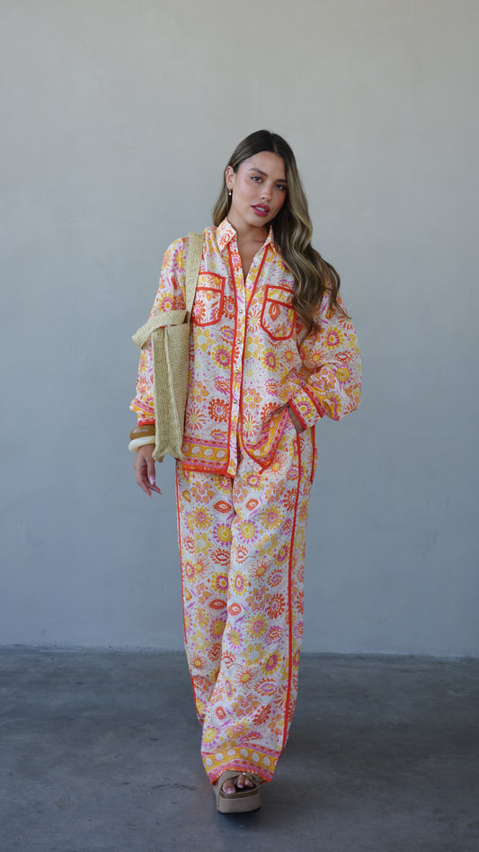 חליפת מכנס ברבדוס | כתום