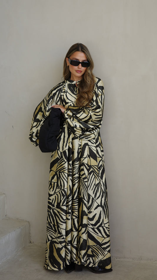 שמלת קלוש אוברסייז כפתורים סידני | בז