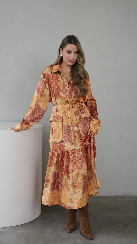 שמלת קלוש מידי מלמלה סופי | חמרה