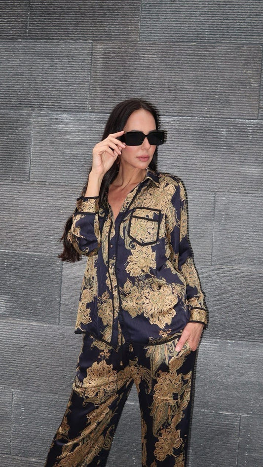 חליפת מכנס ברבדוס | שחור